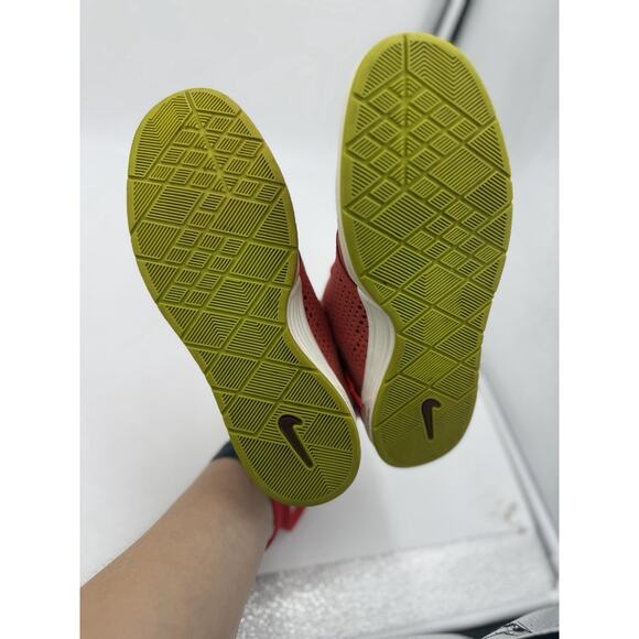 Size 6 Nike Paul Rodriguez 6 Red Gold Suede 536464-663 2012 - Picture 6 of 7